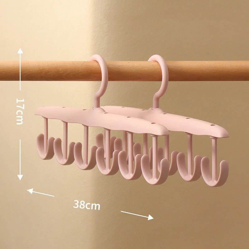 plastic hangers with hooks Pink