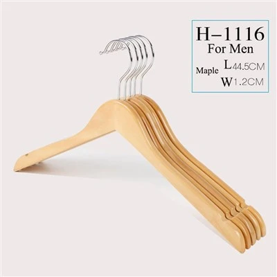 콜라주 나무 옷걸이